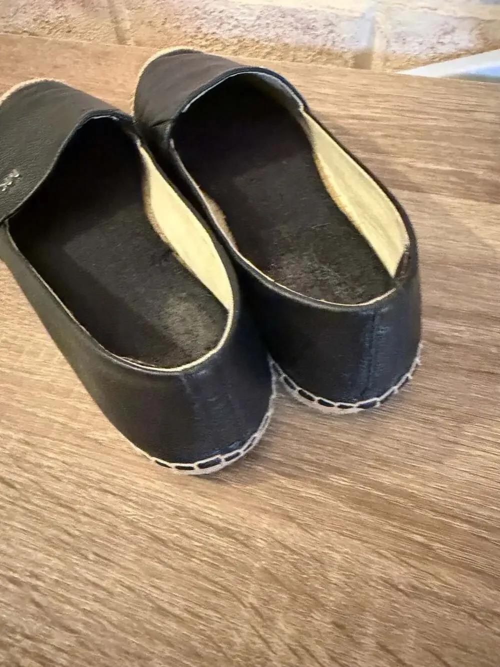 Michael Kors Kendrick Pebbled Leather Slip-On Espadrilles